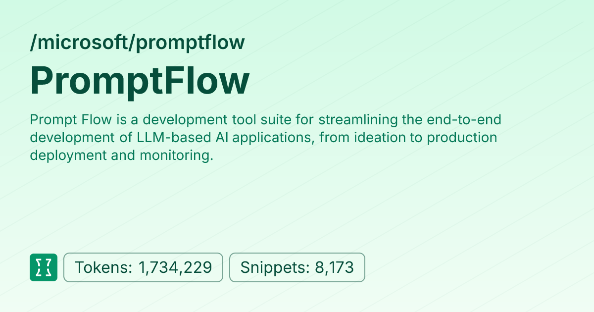 Admin - microsoft/promptflow | Context7 | Context7