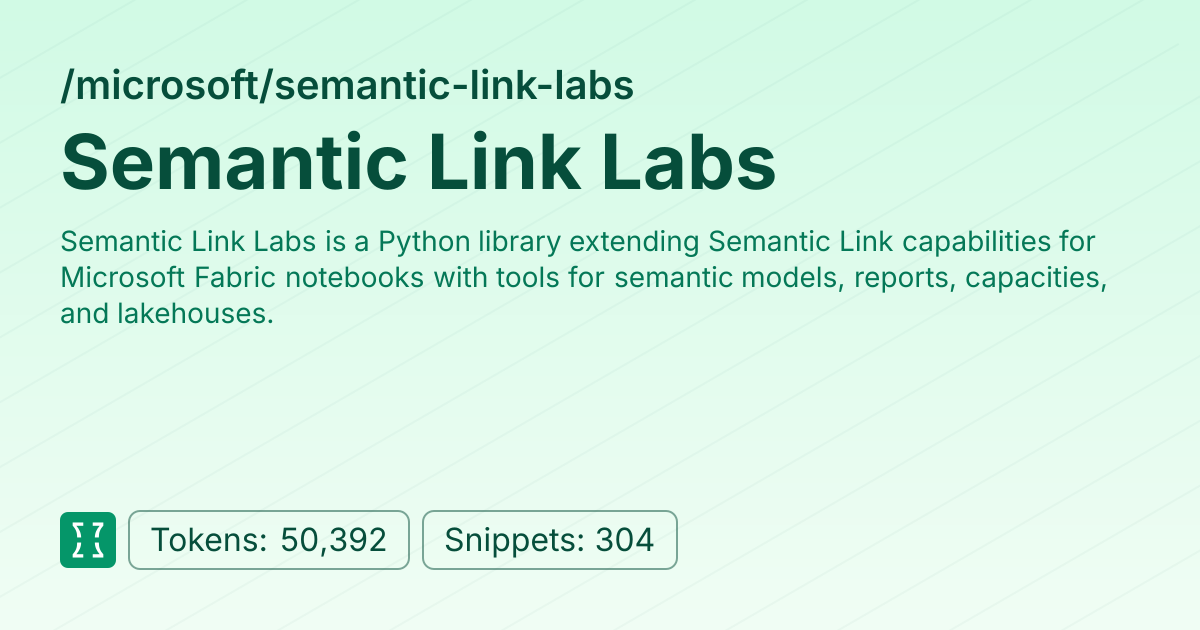 Admin - microsoft/semantic-link-labs | Context7 | Context7
