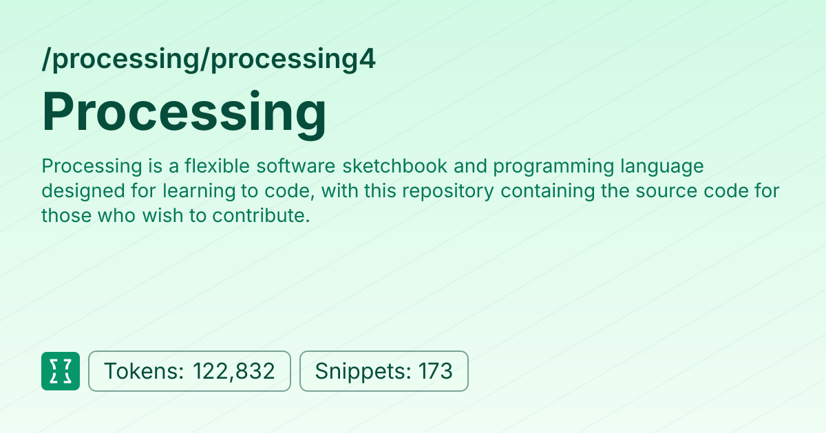Admin - processing/processing4 | Context7 | Context7