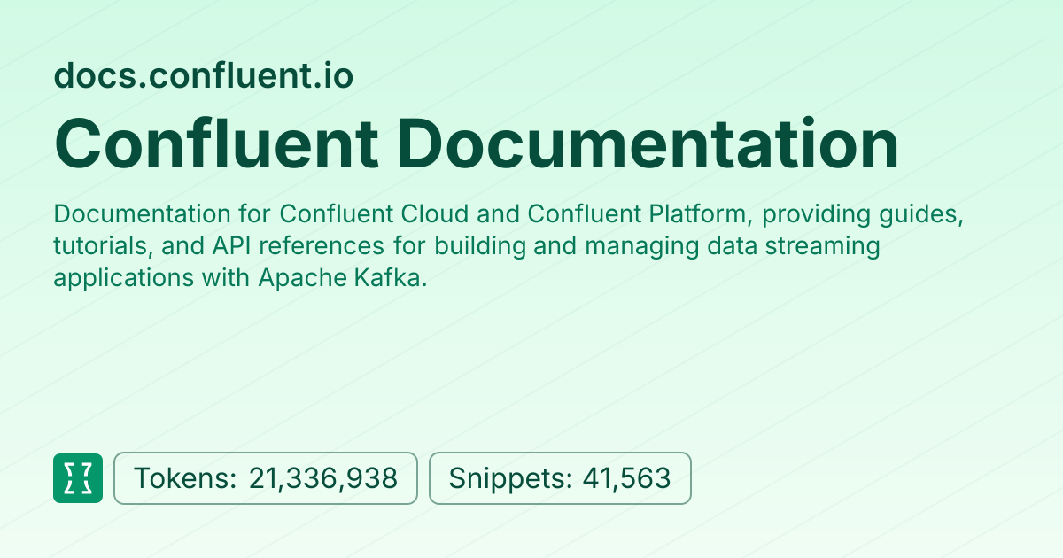 Admin - websites/confluent_io | Context7 | Context7