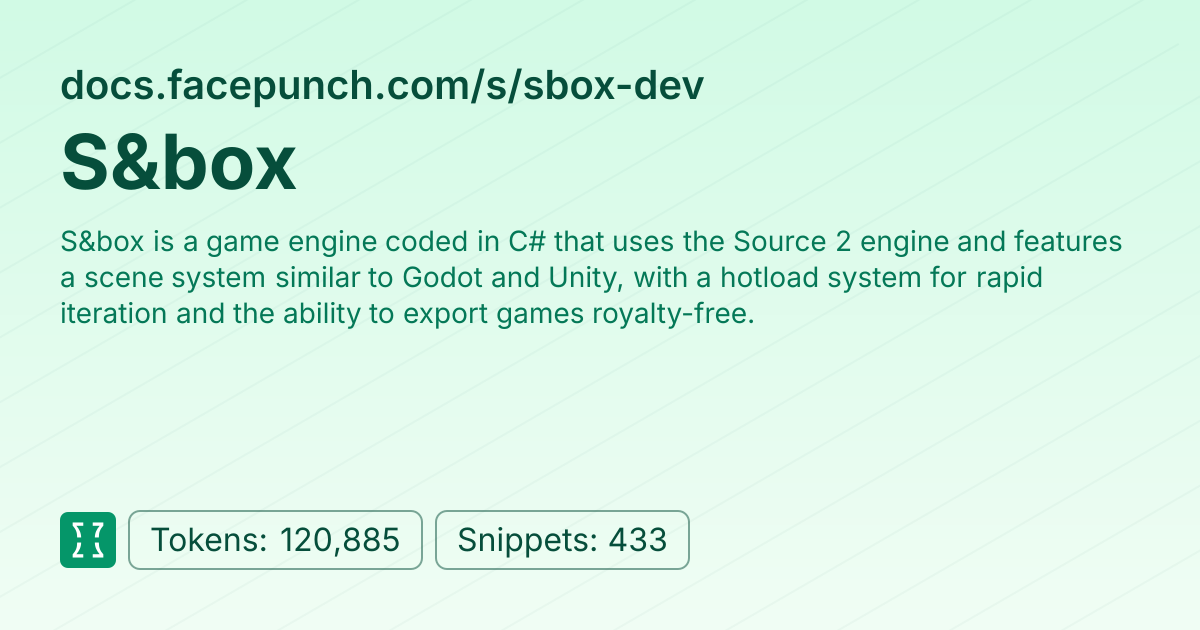 Admin - websites/facepunch_s_sbox-dev | Context7 | Context7