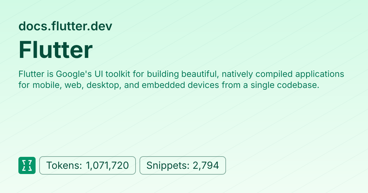 Admin - websites/flutter_dev | Context7 | Context7