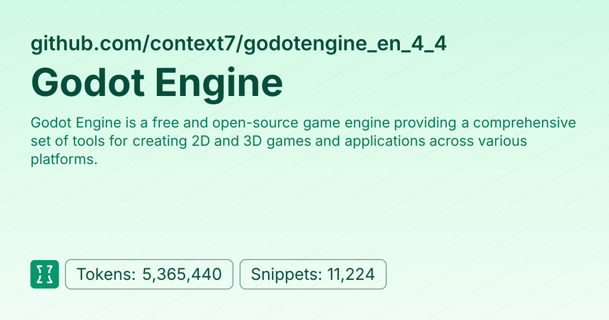 Admin - websites/godotengine_en_4_4 | Context7 | Context7