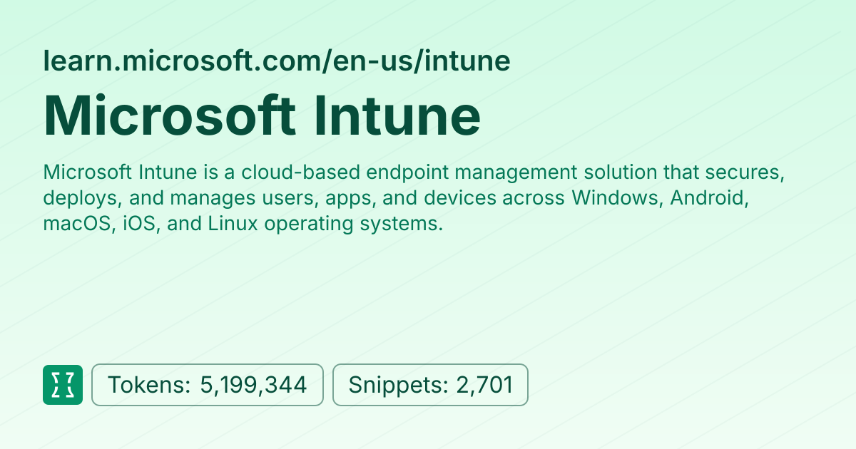 Admin - websites/learn_microsoft_en-us_intune | Context7 | Context7