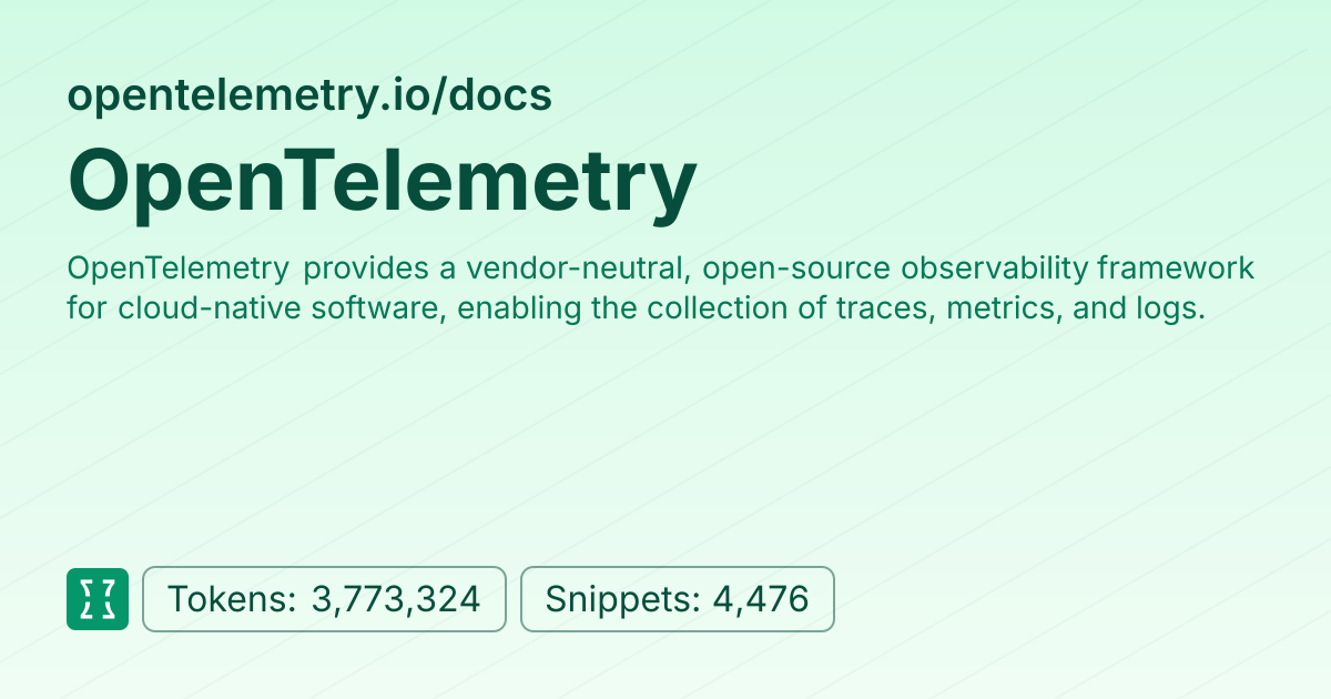 Admin - websites/opentelemetry_io | Context7 | Context7