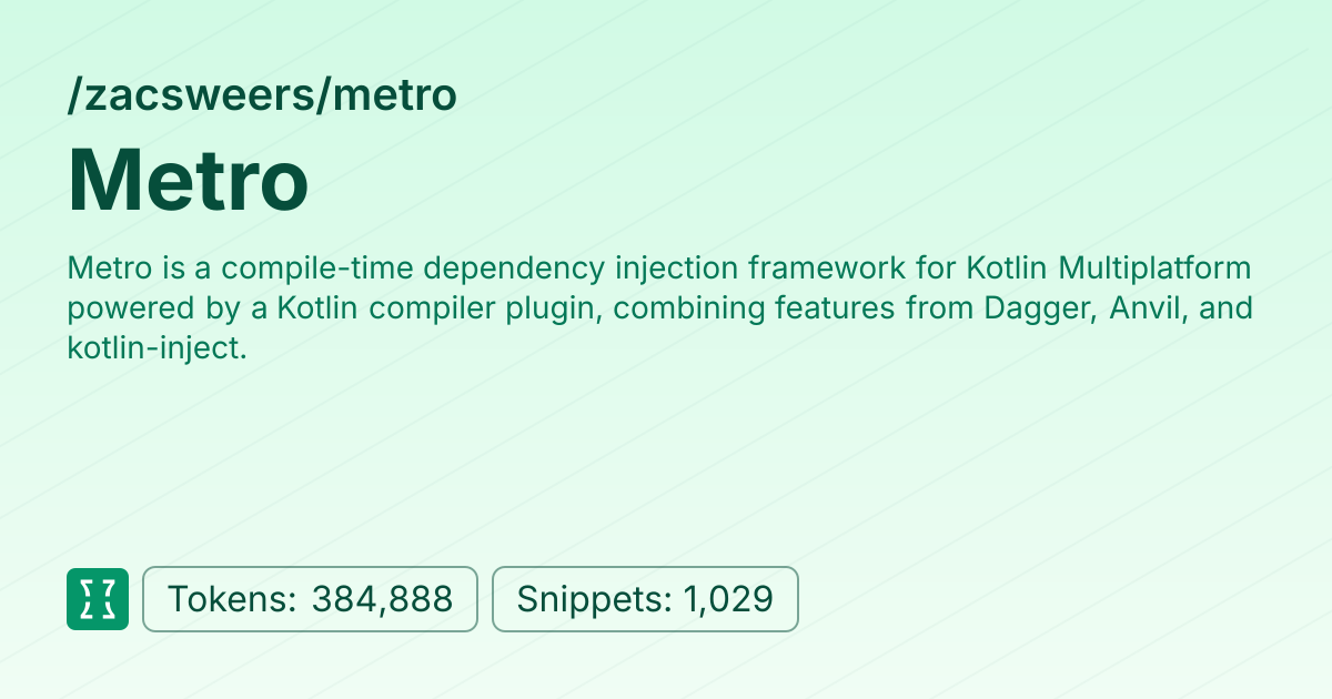 Admin - zacsweers/metro | Context7 | Context7